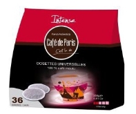 koffee Pads Dosette Souple Cafe de Paris Intense Segafredo Zanetti