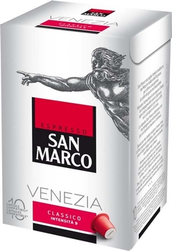 koffee San Marco  Venezia capsules Segafredo Zanetti.
